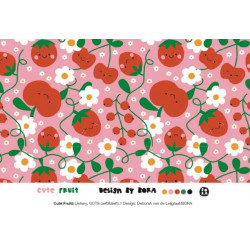 Bio Jersey Lillestoff - Cute Cherries